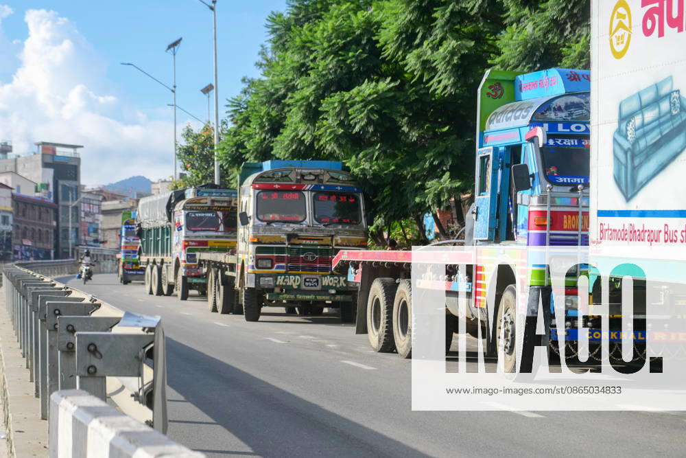 Trucks and other vehicles remain stranded along the KalankiÃ¢â‚¬ThankotÃ¢â‚¬Nagdhunga route in Kathmandu, Nepal, on August 27, 2026, as major highways remain closed following devastating flash floods and landslides. The stranded vehicles have occupied multiple lanes along the road, causing traffic congestion and further disrupting movement in the area. The floods swept through Rasuwa and other parts of central Nepal before surging downstream along the Trishuli and Narayani river systems, damaging roads, bridges, settlements and other infrastructure. The NagdhungaÃ¢â‚¬Muglin route, a key road connection between Kathmandu and other parts of the country, has been closed, disrupting the movem - ZUMAs330 20260827_zsp_s330_004