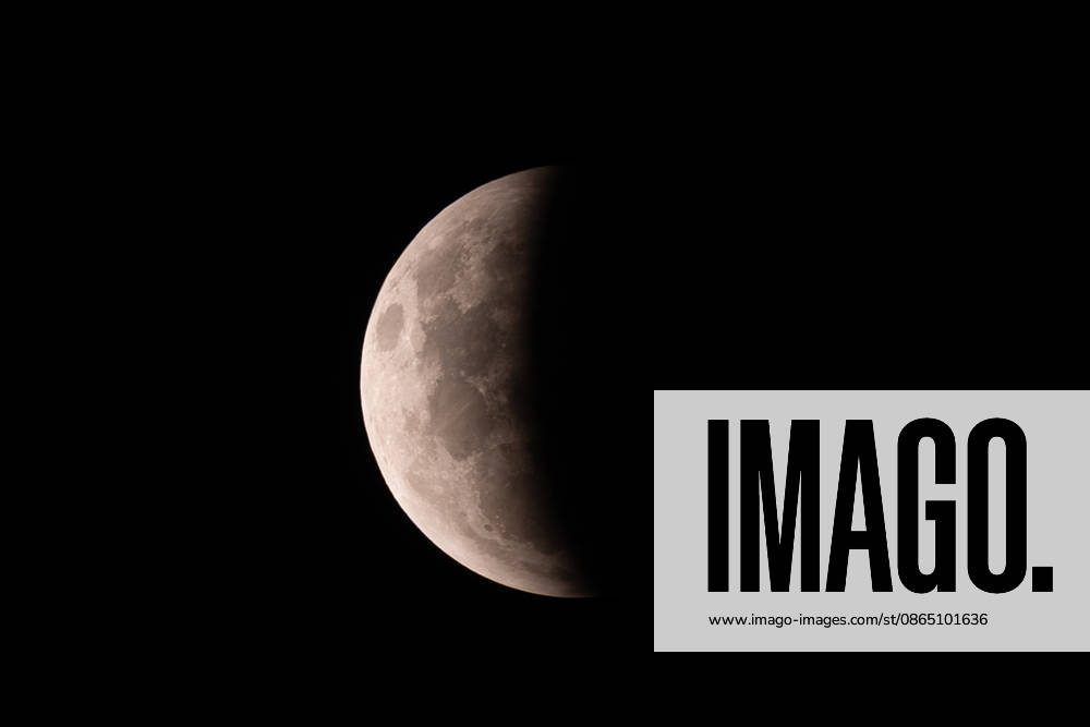 Partial lunar eclipse over Sao Jose do Rio Preto, Brazil A partial lunar eclipse is seen in the night sky over Sao Jose do Rio Preto, Sao Paulo, Brazil, in the early hours of August 28, 2026. Sao Jose do Rio Preto Sao Paulo Brazil