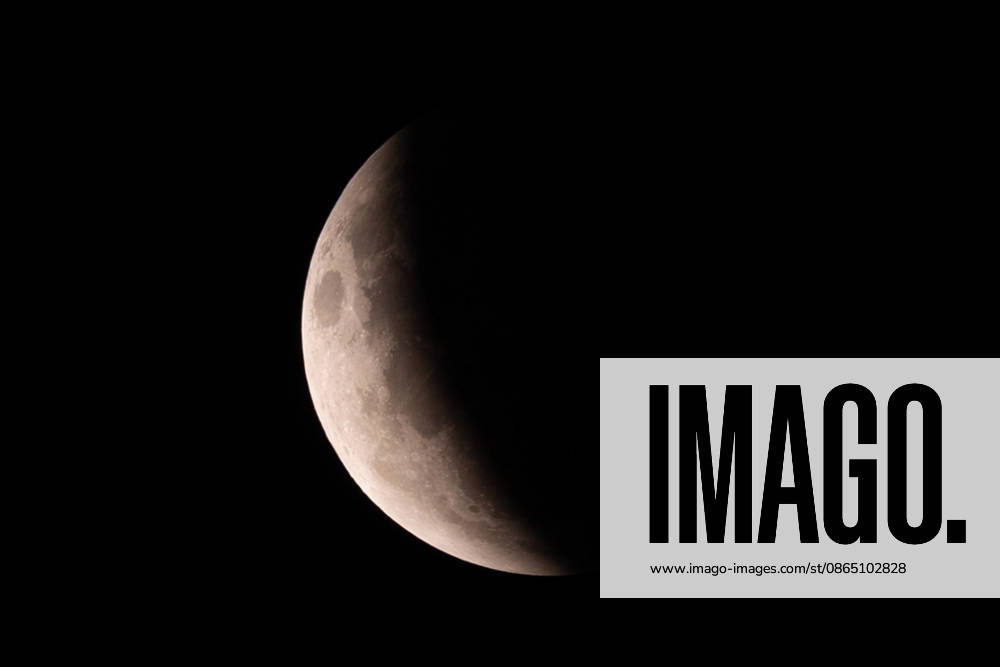 Partial lunar eclipse over Sao Jose do Rio Preto, Brazil A partial lunar eclipse is seen in the night sky over Sao Jose do Rio Preto, Sao Paulo, Brazil, in the early hours of August 28, 2026. Sao Jose do Rio Preto Sao Paulo Brazil