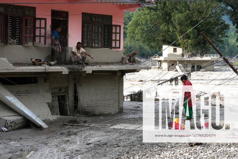 (260830) -- NUWAKOT, Aug. 30, 2026 -- This photo taken on Aug. 29, 2026 shows a view of the mudslide-affected area in Devighat in Nuwakot, Nepal. As of 9 a.m. local time on Sunday, 734 bodies had been recovered from mudslide-hit areas, with 2,498 people still missing, according to Nepal s National Disaster Risk Reduction and Management Authority. ) NEPAL-NUWAKOT-MUDSLIDE-AFTERMATH LiuxTian