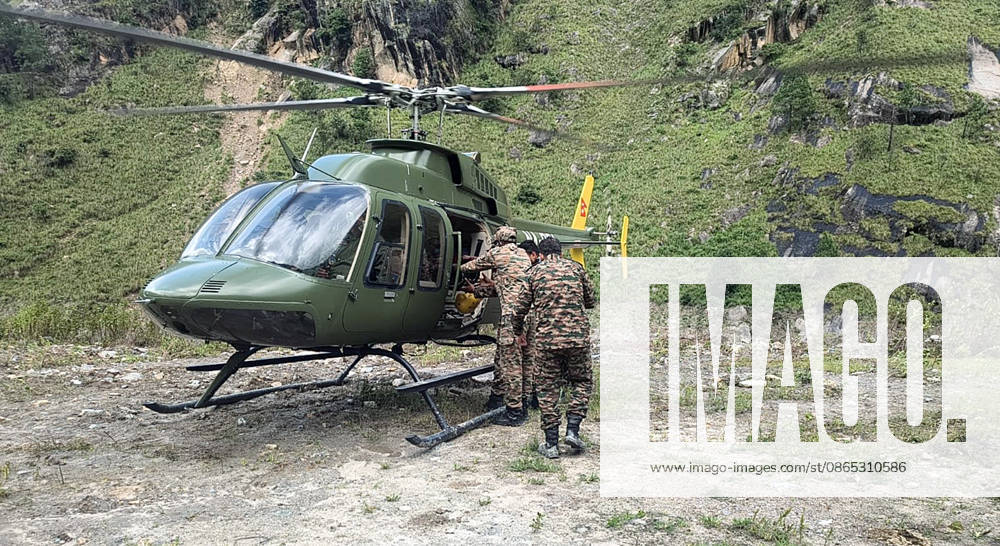 Rescue teams commence rescue work in coordination with Nepali authorities Kathmandu Nepal , Aug 30 (ANI): Rescue team members board a chopper to commence rescue work in coordination with Nepali authorities following the massive flood in regions of Nepal, on Sunday. (Local Authorities ANI Photo) Kathmandu Nepal
