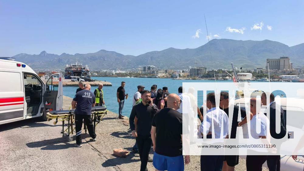 Rescue teams bring survivors to Kyrenia Port following ferry capsize KYRENIA, TRNC - AUGUST 30: (---- - MANDATORY CREDIT - PRIME MINISTER S OFFICE OF THE TRNC HANDOUT - NO MARKETING NO ADVERTISING CAMPAIGNS - DISTRIBUTED AS A SERVICE TO CLIENTS----) ???Injured passengers rescued from a capsized ferry that departed from Kyrenia Port are brought ashore by coast guard and emergency rescue teams in Kyrenia, Turkish Republic of Northern Cyprus (TRNC), on August 30, 2026. A large-scale maritime search and rescue operation was launched immediately after the ferry overturned, with medical personnel on standby at the harbor to provide first aid and transport survivors to local hospitals. Prime Minister s Office of the TRNC An