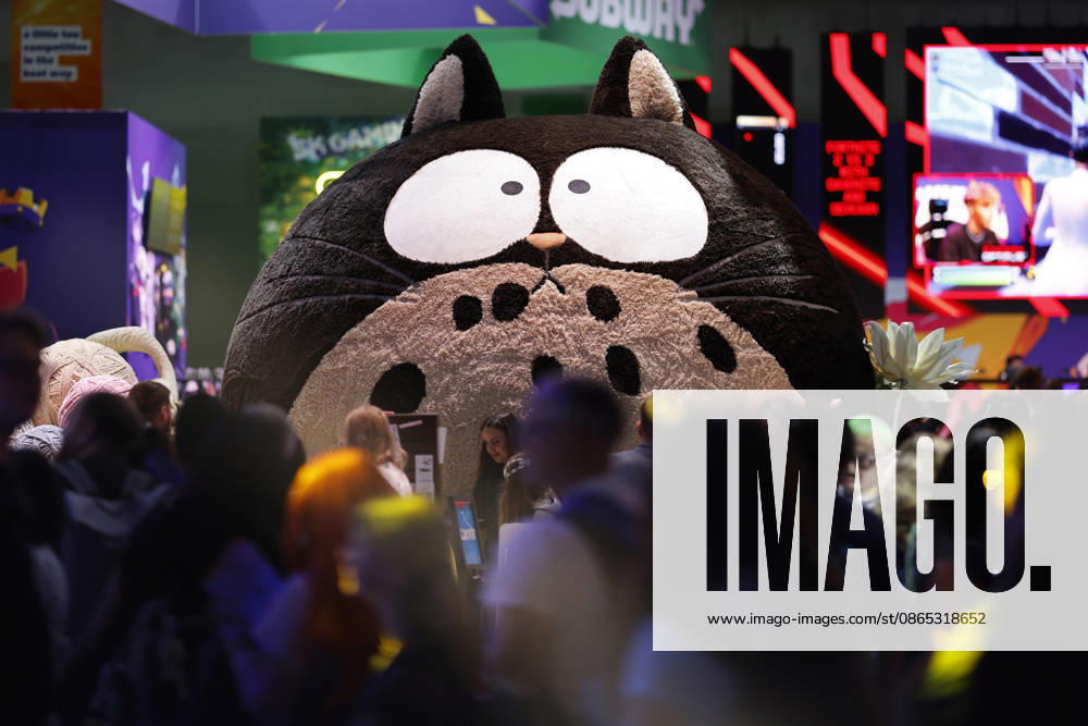 Ein überdimensionales Plüsch-Tier zu sehen auf der weltgrößten Computerspielmesse Gamescom 26 in der Koelnmesse. (Themenbild, Symbolbild) Köln, 30.08.2026 NRW Deutschland