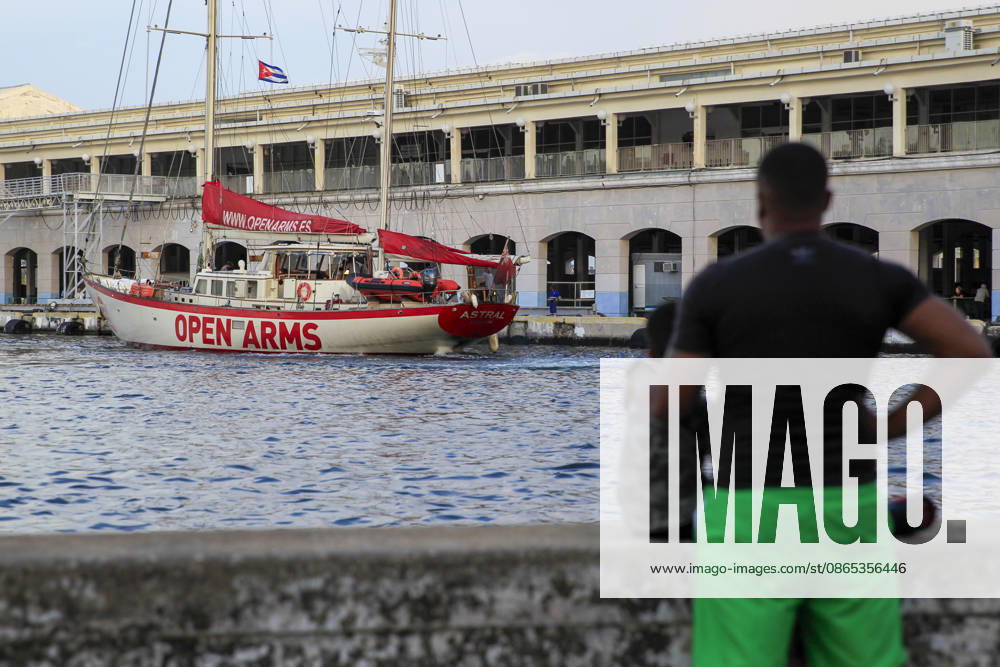Spanish NGO Open Arms delivers humanitarian aid to Cuba HAVANA, CUBA - AUGUST 30: The Spanish NGO Open Arms is returning to Havana s ports with its sailboat Astral , carrying 7 tons of humanitarian aid for the island amidst the crisis that has gripped the country since January 2026 and remains at a standstill in Havana, Cuba on August 30, 2026. Angelo Mastrascusa Anadolu Havana Cuba. Editorial use only. Please get in touch for any other usage.