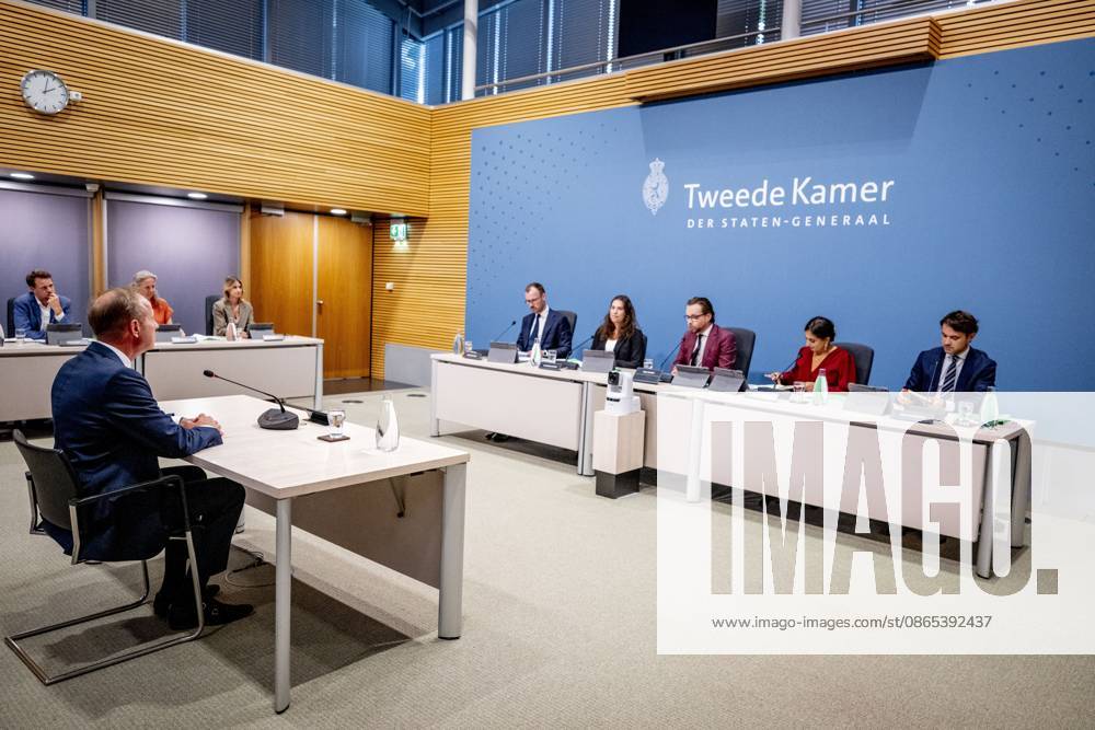 THE HAGUE Kees van der Staaij during the public hearings of the parliamentary inquiry committee into the coronavirus policy. During the coronavirus period, he was a Member of Parliament and party leader for the SGP. ROBIN UTRECHT ANP netherlands out - belgium out