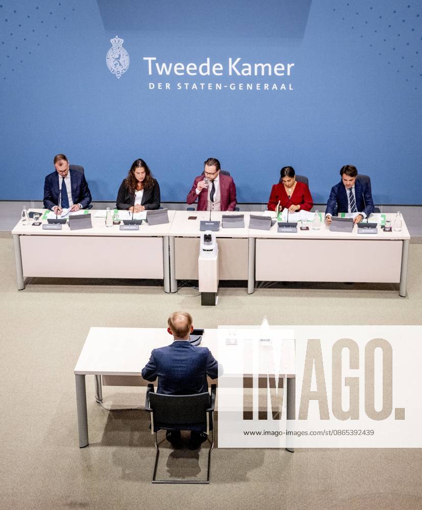 THE HAGUE Kees van der Staaij during the public hearings of the parliamentary inquiry committee into the coronavirus policy. During the coronavirus period, he was a Member of Parliament and party leader for the SGP. ROBIN UTRECHT ANP netherlands out - belgium out
