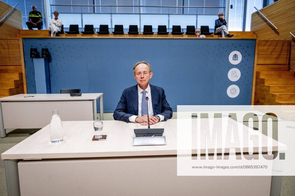 THE HAGUE Kees van der Staaij during the public hearings of the parliamentary inquiry committee into the coronavirus policy. During the coronavirus period, he was a Member of Parliament and party leader for the SGP. ROBIN UTRECHT ANP netherlands out - belgium out