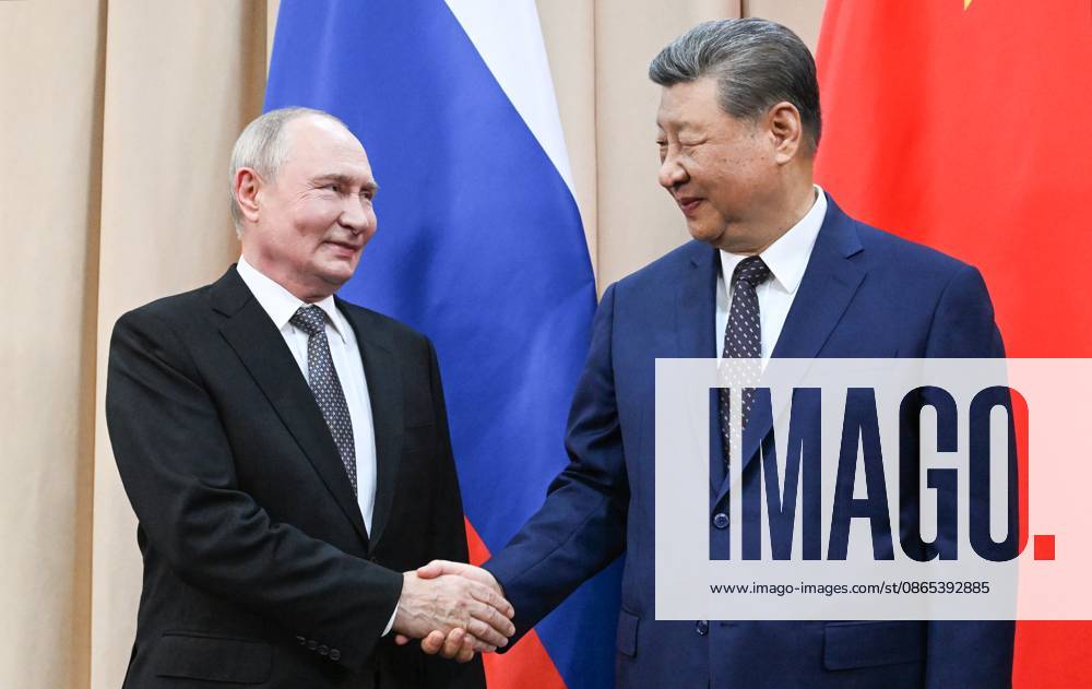 Kyrgyzstan Putin SCO Summit 9231771 31.08.2026 Russian President Vladimir Putin and Chinese President Xi Jinping shake hands as they pose for photos before a meeting on the sidelines of the Shanghai Cooperation Organization (SCO) summit in Bishkek, Kyrgyzstan. Kristina Solovyova Sputnik Bishkek Kyrgyzstan