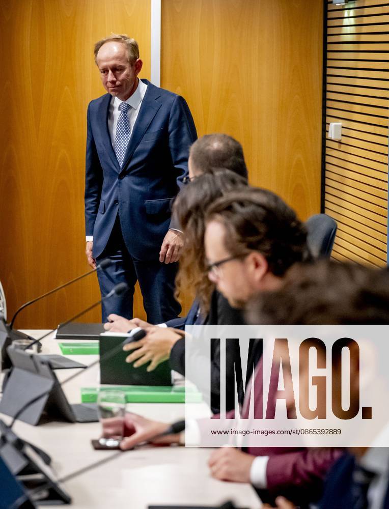 THE HAGUE Kees van der Staaij during the public hearings of the parliamentary inquiry committee into the coronavirus policy. During the coronavirus period, he was a Member of Parliament and party leader for the SGP. ROBIN UTRECHT ANP netherlands out - belgium out