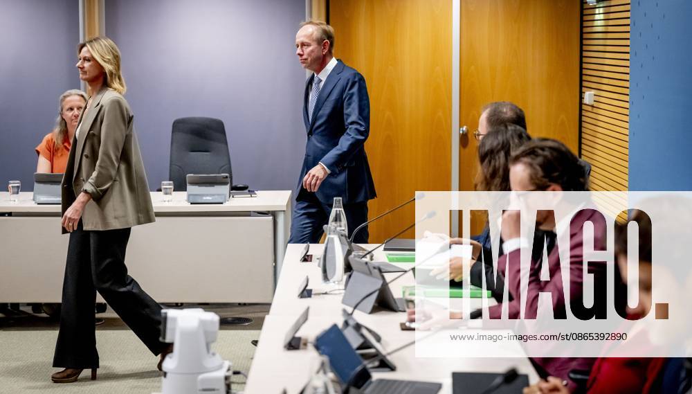 THE HAGUE Kees van der Staaij during the public hearings of the parliamentary inquiry committee into the coronavirus policy. During the coronavirus period, he was a Member of Parliament and party leader for the SGP. ROBIN UTRECHT ANP netherlands out - belgium out