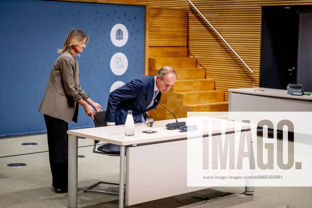 THE HAGUE Kees van der Staaij during the public hearings of the parliamentary inquiry committee into the coronavirus policy. During the coronavirus period, he was a Member of Parliament and party leader for the SGP. ROBIN UTRECHT ANP netherlands out - belgium out