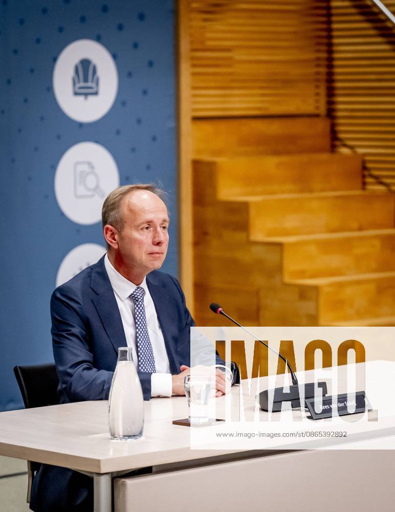THE HAGUE Kees van der Staaij during the public hearings of the parliamentary inquiry committee into the coronavirus policy. During the coronavirus period, he was a Member of Parliament and party leader for the SGP. ROBIN UTRECHT ANP netherlands out - belgium out