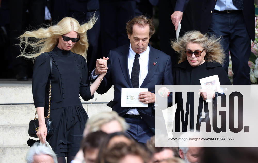 Claudia Schiffer ,Gilles Dufour , Catherine Deneuve attend Mathilde Favier funeral in Paris Claudia Schiffer ,Gilles Dufour , Catherine Deneuve Obseques de Mathilde Favier en l’église Saint-Sulpice a Paris . France , Paris le 31 aout 2026 Claudia Schiffer ,Gilles Dufour , Catherine Deneuve attend Mathilde Favier funeral in Paris Paris, August 31 th 2026