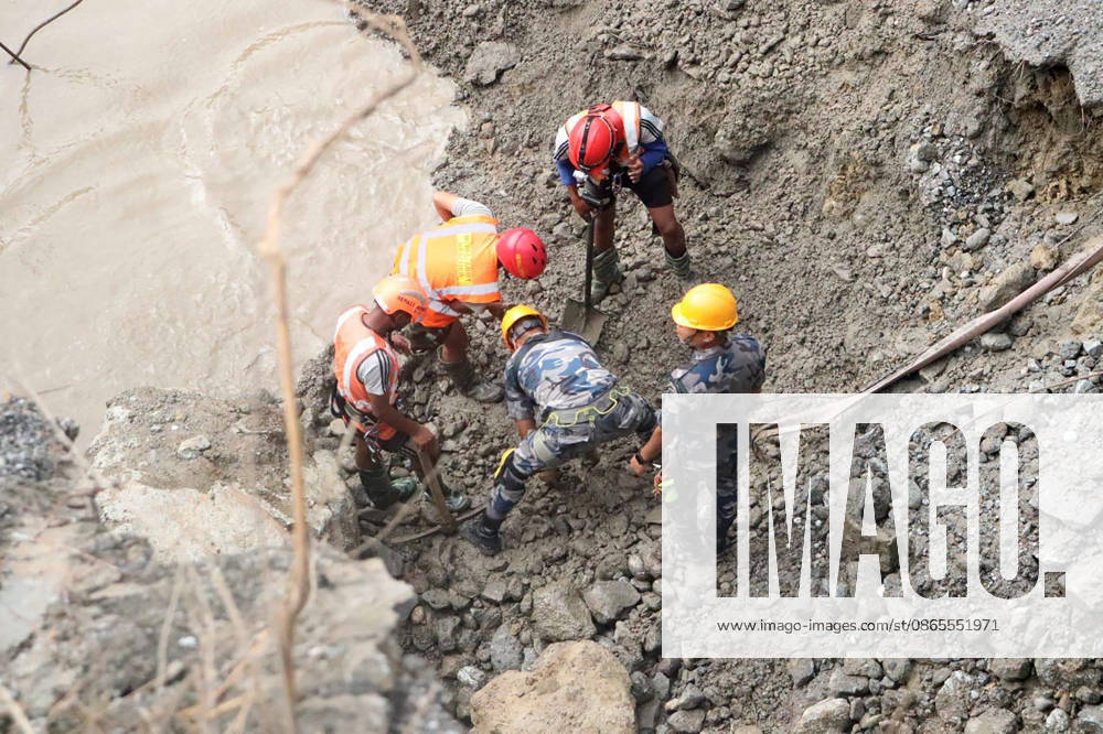 Nepali teams continue searching for survivors of devastating Himalayan glacial floods in Kathmandu on Tuesday, September 1, 2026. The death toll has surpassed 1,000, with dozens feared trapped inside tunnels of hydroelectric power stations. photo by Nepalese Army NEP2026090111 NepalesexArmy