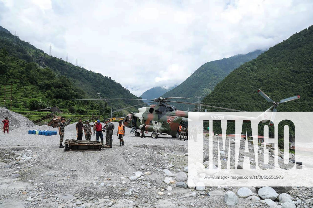Nepali teams continue searching for survivors of devastating Himalayan glacial floods in Kathmandu on Tuesday, September 1, 2026. The death toll has surpassed 1,000, with dozens feared trapped inside tunnels of hydroelectric power stations. photo by Nepalese Army NEP2026090113 NepalesexArmy