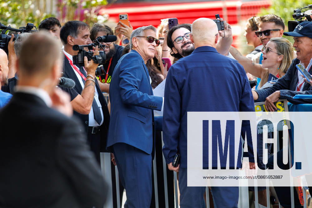 American actor and producer George Clooney arrives at the Darsena del Palazzo del Casinò ahead of the Golden Lion for Lifetime Achievement ceremony honoring George Clooney during the 83rd Venice International Film Festival in Venice. Venice Italy - ZUMAs197 20260902_aaa_s197_073