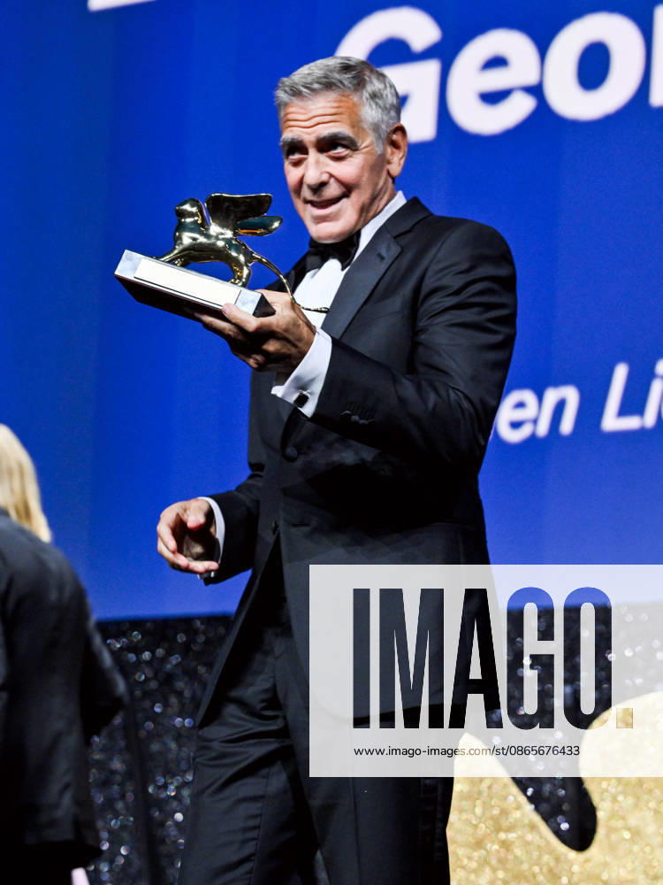 IPA88039082 - Venice, 83rd Venice International Film Festival 2026 - Night 1 - Opening ceremony in the Sala Grande for the Lifetime Achievement Lion - pictured: GEORGE CLOONEY