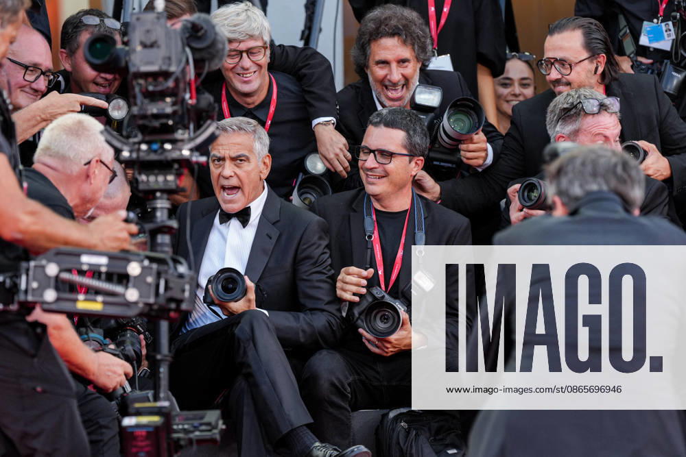 George Clooney attending the screening of *Ink* and the opening ceremony of the 83rd Venice International Film Festival at the Sala Grande on September 2, 2026, in Venice, Italy. Lucia Sabatelli, Venice, Italy
