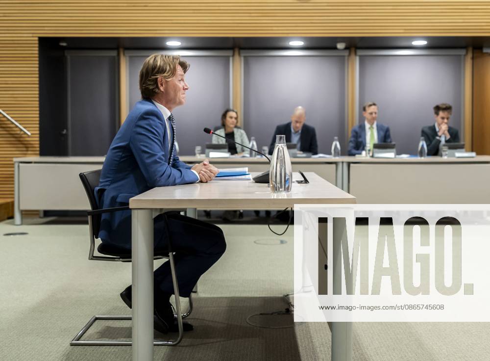THE HAGUE - Kim Putters during the public hearings of the parliamentary inquiry committee into the coronavirus policy. During the pandemic, Putters was Director of the Social and Cultural Planning Office. REMKO DE WAAL ANP netherlands out - belgium out
