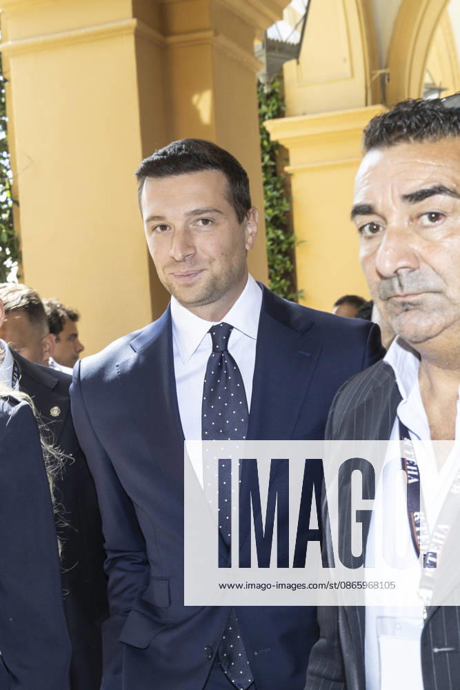 IPA88141682 - Cernobbio, September 5, 2026, TEHA Forum 2026, The European House Ambrosetti Forum 2026, Intelligence on the World, Europe, and Italy pictured: Jordan Bardella, president of the Rassemblement National and Member of the European Parliament