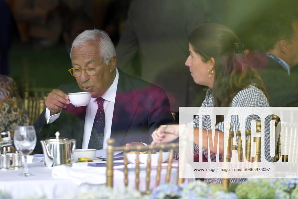 Foto Mario Romano IPP Cernobbio (Co) 02 09 2026 Ambrosetti Cernobbio THEA 2026 nella foto Antonio Costa, presidente Consiglio Europeo, fa colazione nel ristorante di villa Erba Italy Photo Press - World Copyright Ambrosetti Cernobbio THEA 2026