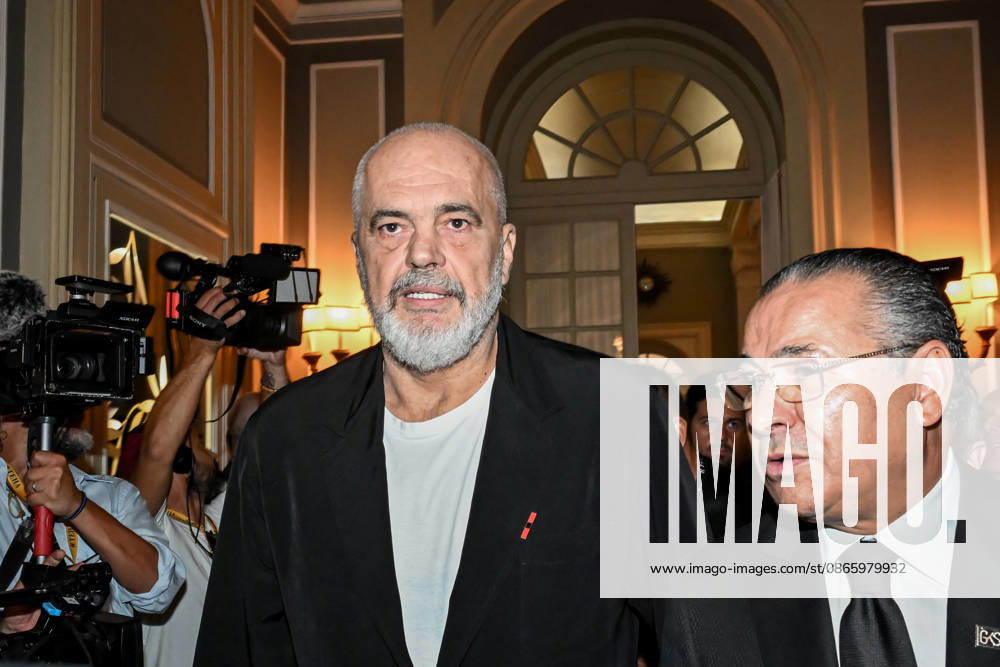 Edi Rama at the fifty-second edition of the Ambrosetti Forum The European House Ambrosetti THE SCENARIO OF TODAY AND TOMORROW FOR COMPETITIVE STRATEGIES, Villa d Este in Cernobbio 05 09 2026 Cernobbio Cernobbio Italy - ZUMAa289 20260905_zia_a289_449