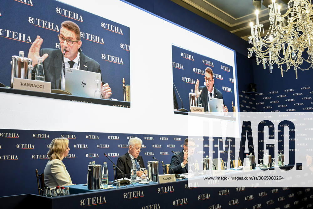 Mario Monti with Roberto Vannacci at the fifty-second edition of the Ambrosetti Forum The European House Ambrosetti THE SCENARIO OF TODAY AND TOMORROW FOR COMPETITIVE STRATEGIES, Villa d Este in Cernobbio 05 09 2026 Cernobbio Cernobbio Italy - ZUMAa289 20260905_zia_a289_463