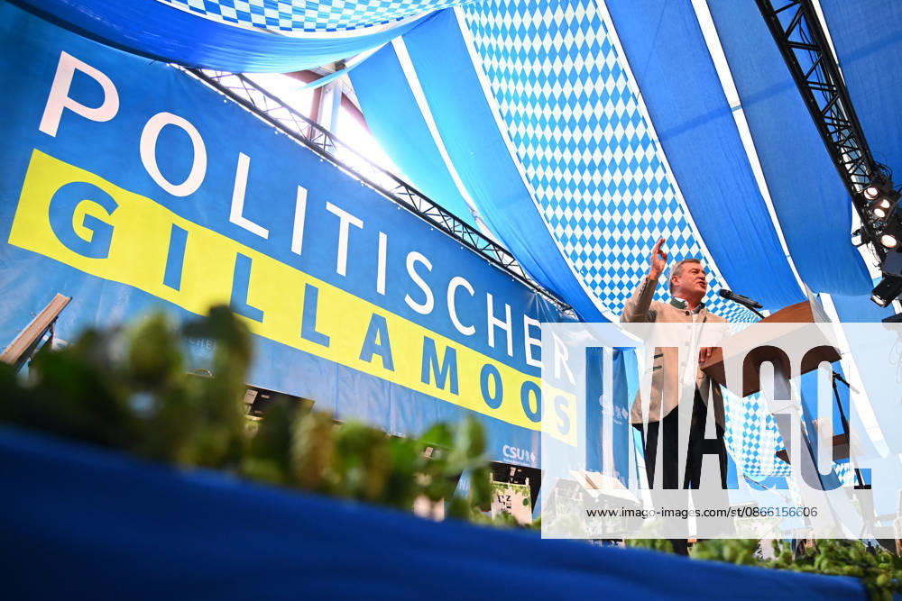 Rede Markus SOEDER (Ministerpraesident Bayern und CSU Vorsitzender) Politischer Gillamoos am 07.09.2026 in Abensberg,