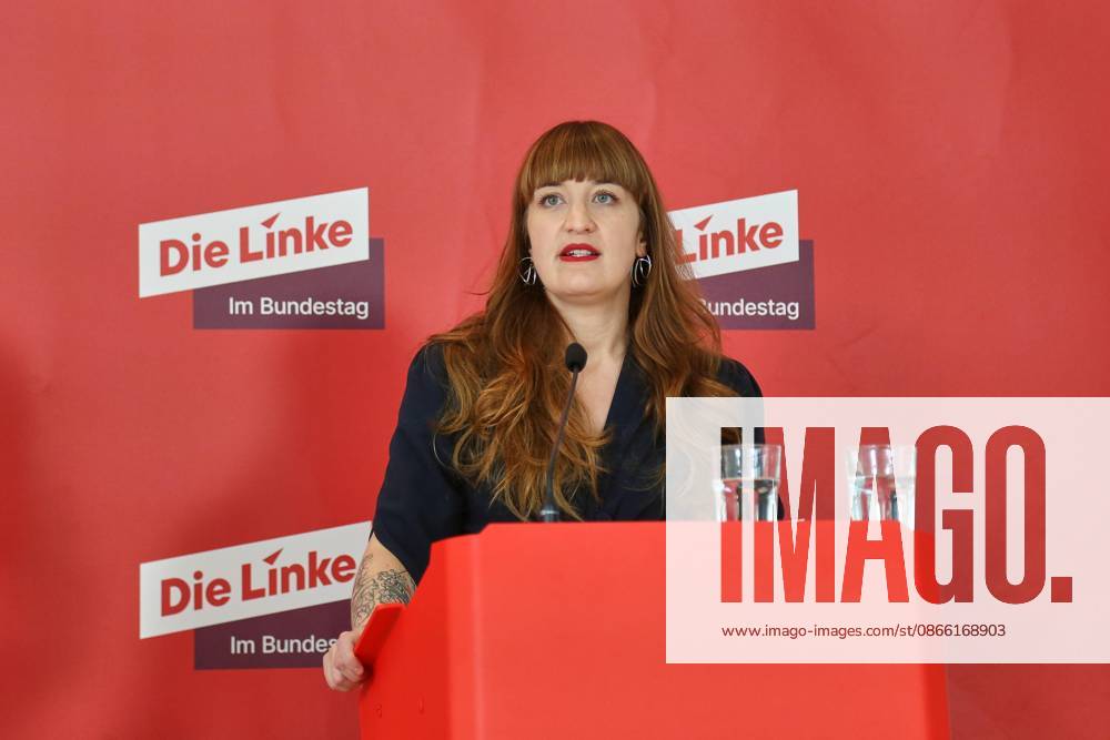 Berlin, Deutschland, 07.09.2026: Deutscher Bundestag: Linke-Fraktionssitzung: Heidi Reichinnek, Linke