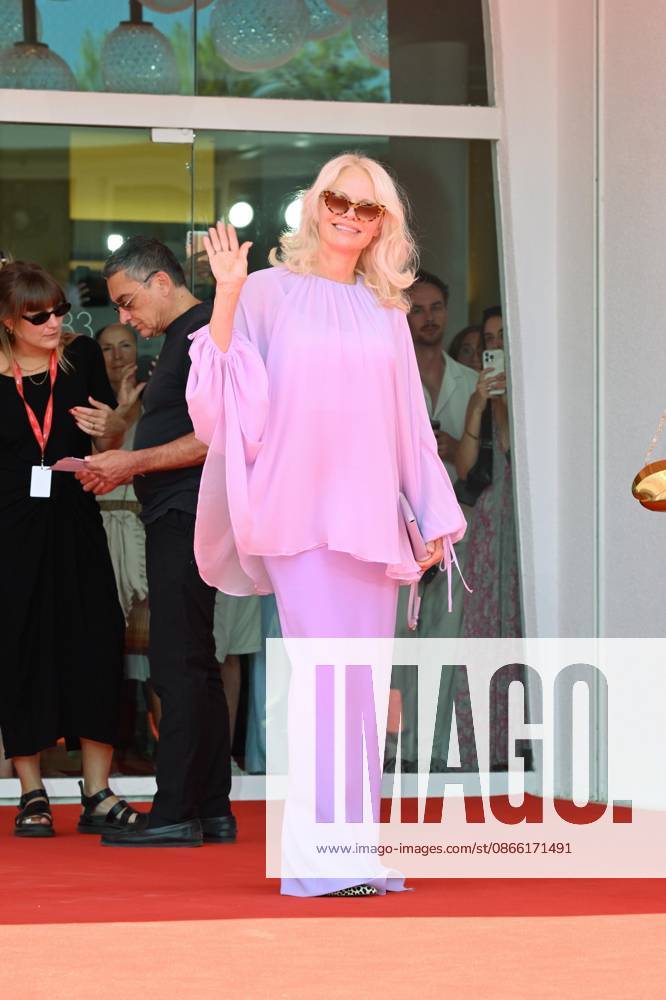 Pamela Anderson on the red carpet for the Golden Lion for Lifetime Achievement award ceremony for Burstyn at the 83rd Venice International Film Festival, Venice, September 6, 2026 Venice Italy - ZUMAa289 20260907_zia_a289_095
