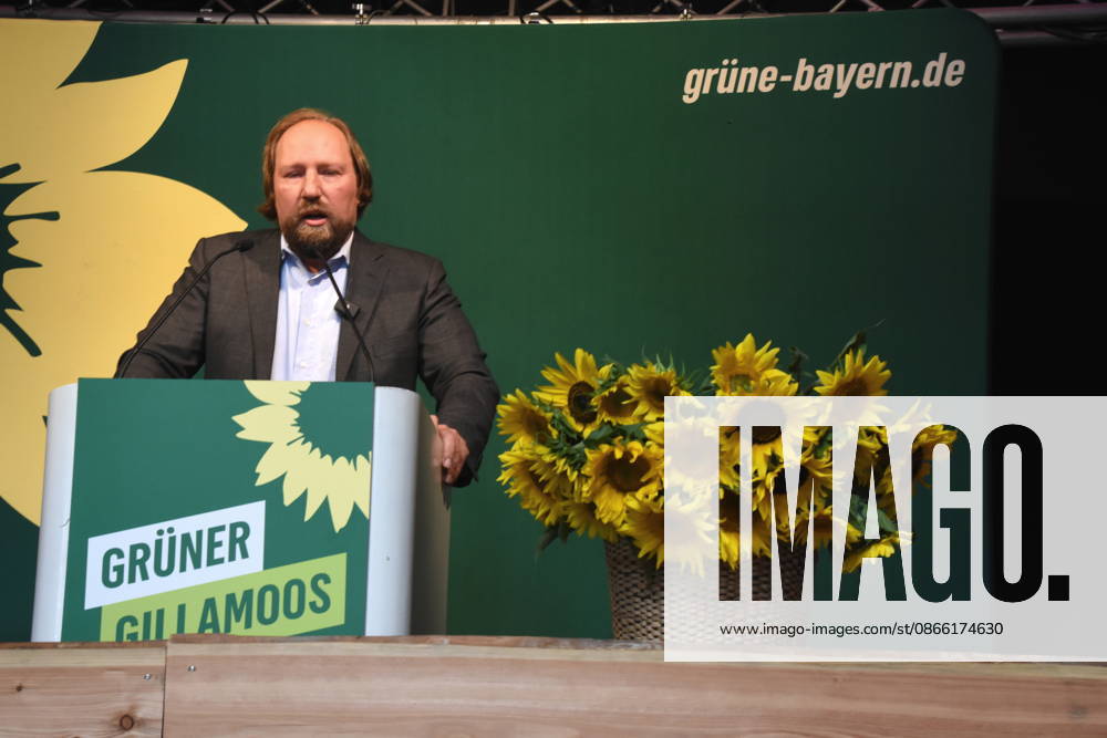 Anton Hofreiter, MDB Buendnis 90 Die Grünen Vorsitzender des Europaausschusses Abendsberg 07.09.2026 Politischer Frühschoppen am Gillamoos im Weinzelt Bündnis 90 Die Grünen Foto Abendsberg