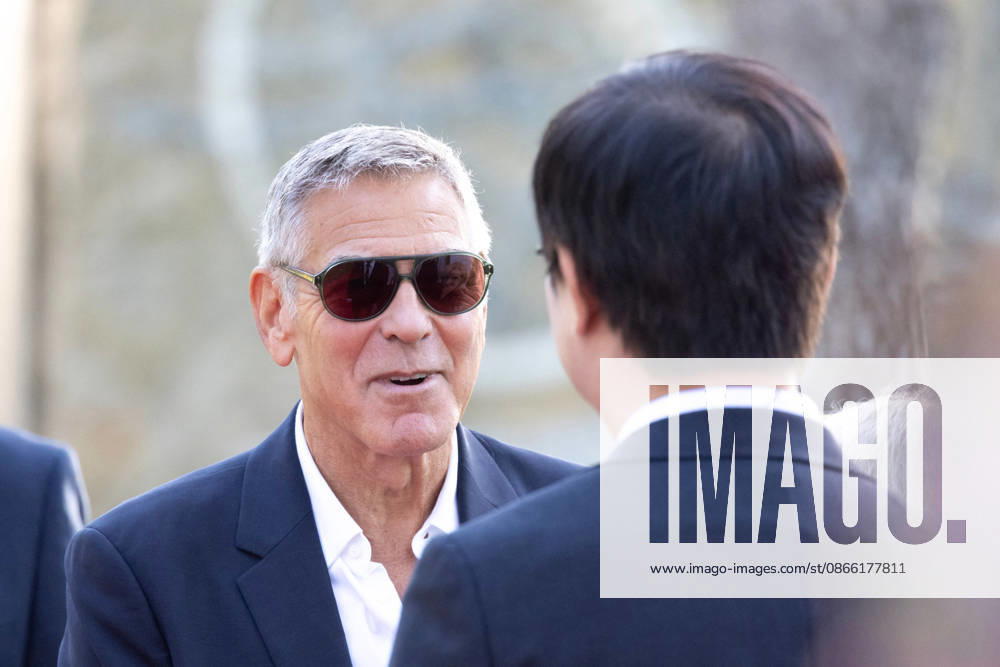 George Clooney, an American actor and filmmaker, attending the Lumière Summit on the future of cinema and the moving image industry at the Maeght Foundation in Saint-Paul-de-Vence, France, on September 7, 2026. Syspeo Pool Bestimage Saint-Paul-de-Vence, France