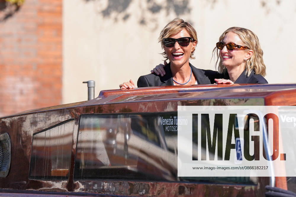 Anna Foglietta and Alba Rohrwacher are seen during the 83rd Venice International Film Festival on September 7, 2026, in Venice, Italy. Lucia Sabatelli, Venice, Italy