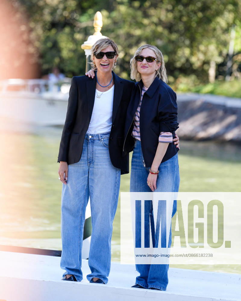 Anna Foglietta and Alba Rohrwacher are seen during the 83rd Venice International Film Festival on September 7, 2026, in Venice, Italy. Lucia Sabatelli, Venice, Italy