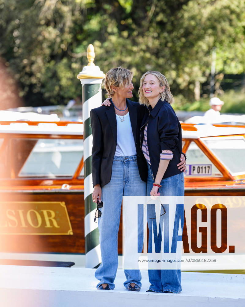 Anna Foglietta and Alba Rohrwacher are seen during the 83rd Venice International Film Festival on September 7, 2026, in Venice, Italy. Lucia Sabatelli, Venice, Italy