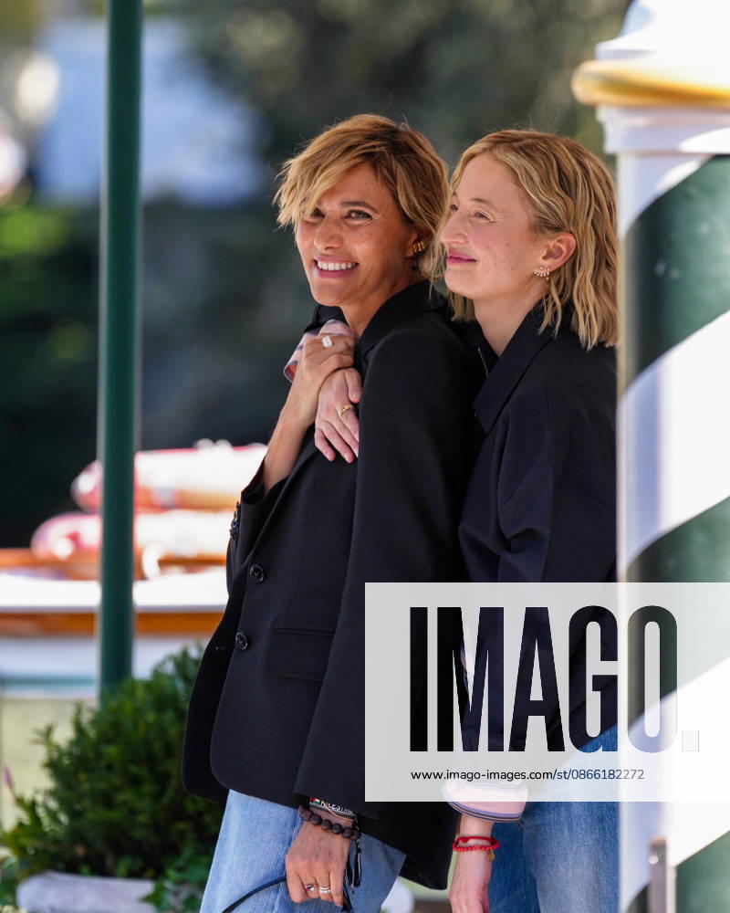Anna Foglietta and Alba Rohrwacher are seen during the 83rd Venice International Film Festival on September 7, 2026, in Venice, Italy. Lucia Sabatelli, Venice, Italy