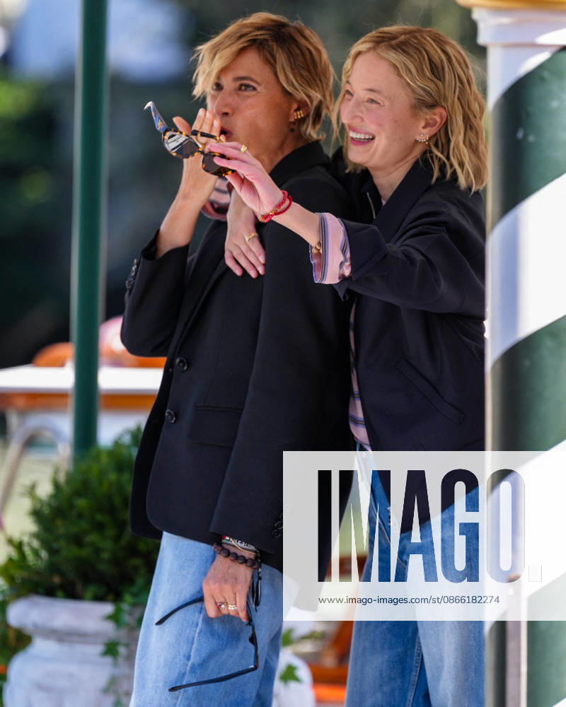 Anna Foglietta and Alba Rohrwacher are seen during the 83rd Venice International Film Festival on September 7, 2026, in Venice, Italy. Lucia Sabatelli, Venice, Italy