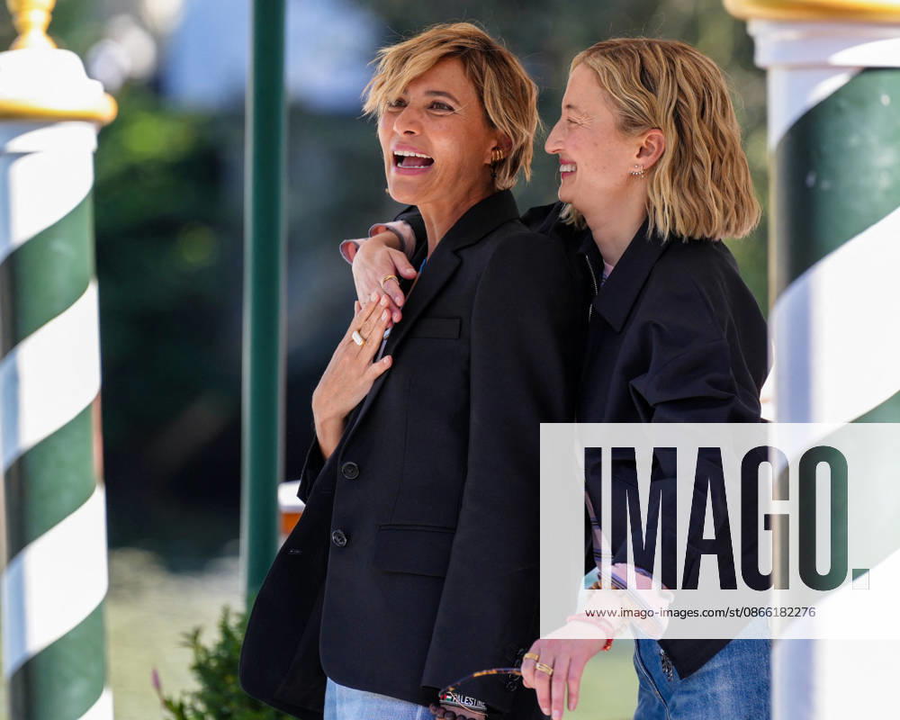 Anna Foglietta and Alba Rohrwacher are seen during the 83rd Venice International Film Festival on September 7, 2026, in Venice, Italy. Lucia Sabatelli, Venice, Italy
