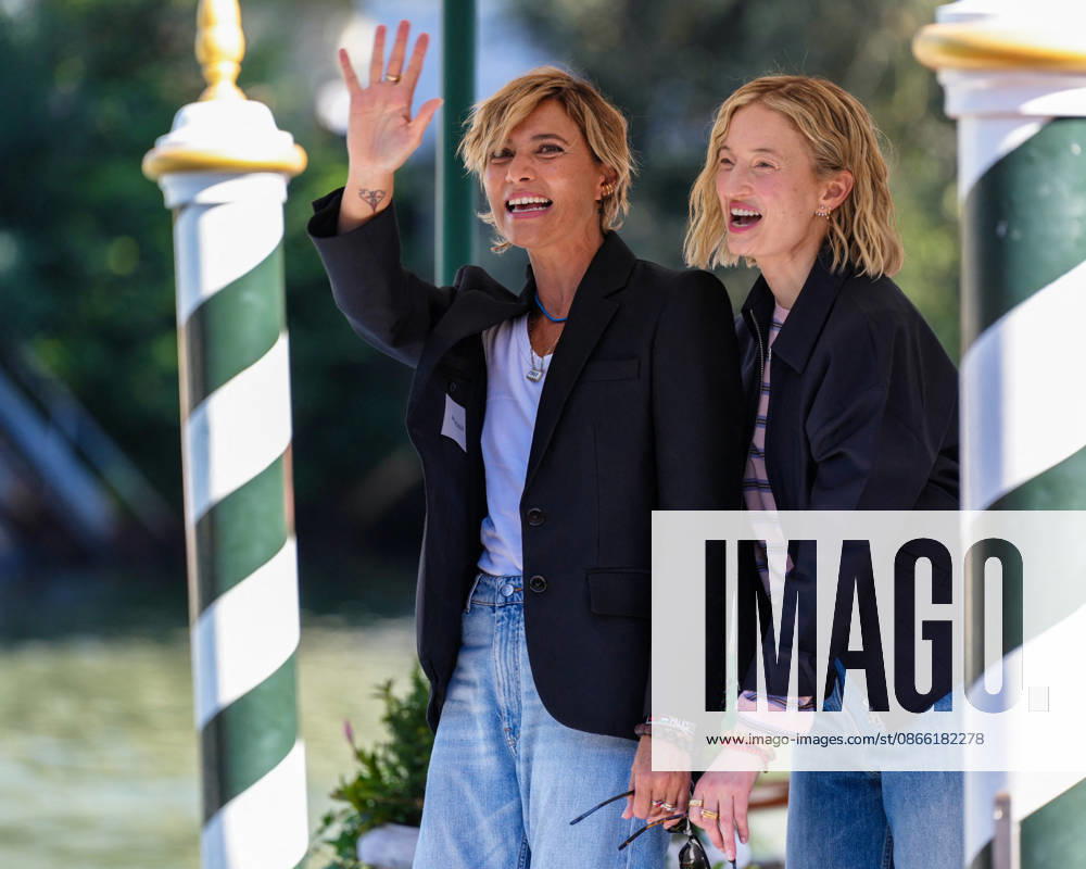 Anna Foglietta and Alba Rohrwacher are seen during the 83rd Venice International Film Festival on September 7, 2026, in Venice, Italy. Lucia Sabatelli, Venice, Italy