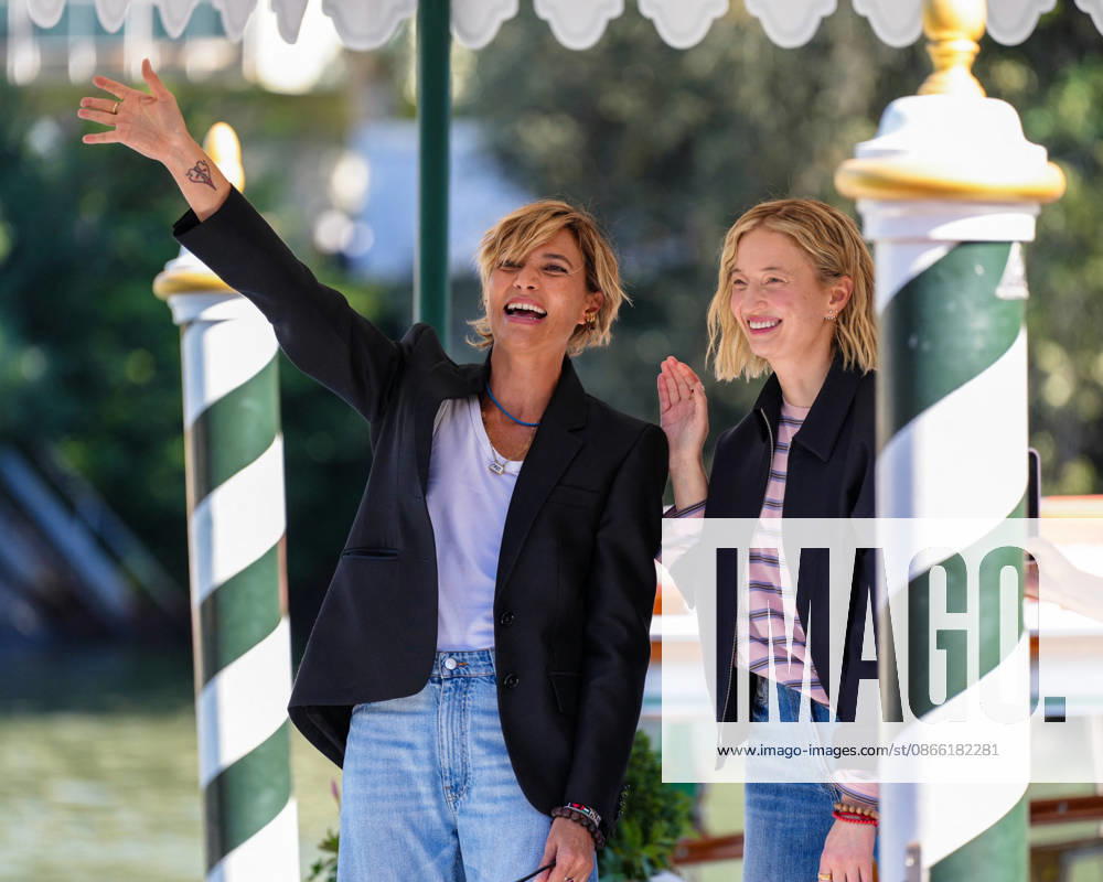 Anna Foglietta and Alba Rohrwacher are seen during the 83rd Venice International Film Festival on September 7, 2026, in Venice, Italy. Lucia Sabatelli, Venice, Italy