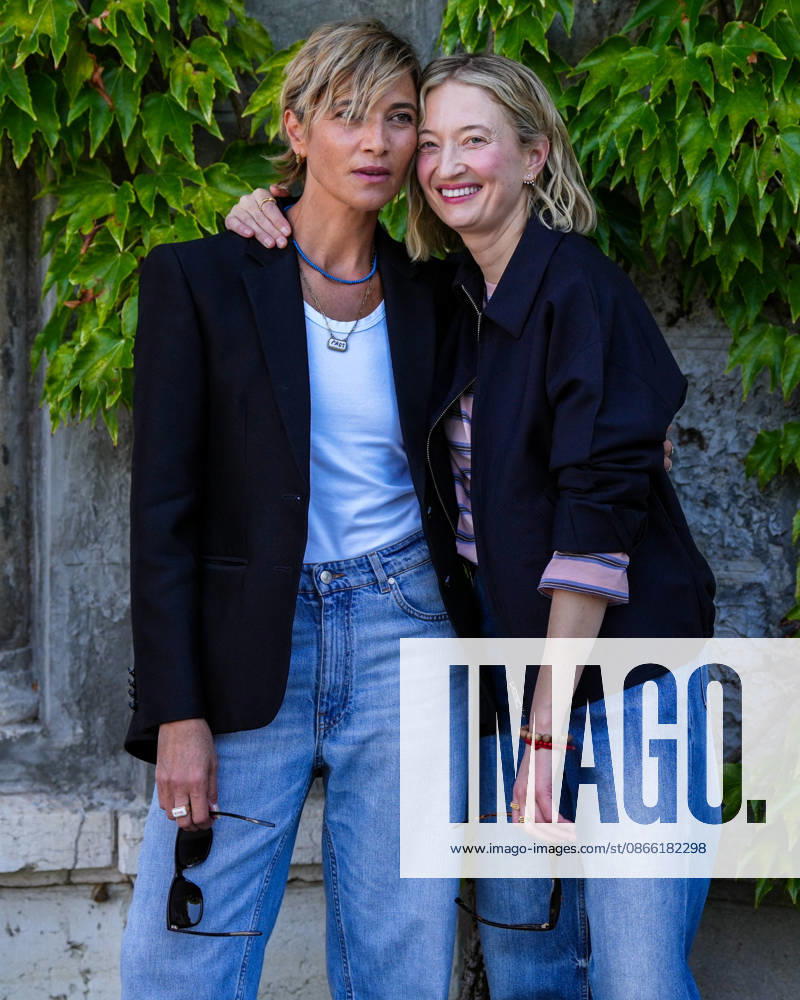Anna Foglietta and Alba Rohrwacher are seen during the 83rd Venice International Film Festival on September 7, 2026, in Venice, Italy. Lucia Sabatelli, Venice, Italy