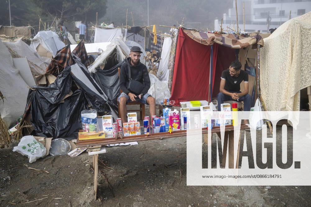 Settlements Continue on El Trampolín Beach Settlements on El Trampolín Beach, as of September 7, 2026, in Ceuta, Spain. Despite having been cleared, the camp on El Trampolín Beach resembles a makeshift city and remains occupied by people who continue to arrive in Ceuta. SEPTEMBER 7, 2026 Ceuta, Spain