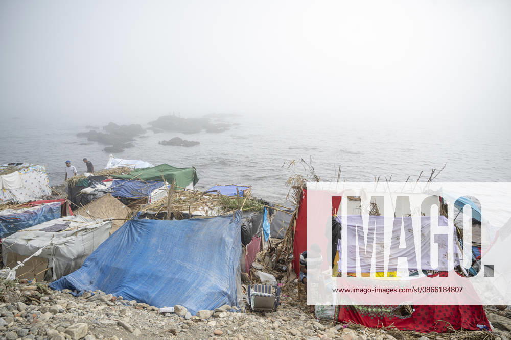 Settlements Continue on El Trampolín Beach Settlements on El Trampolín Beach, as of September 7, 2026, in Ceuta, Spain. Despite having been cleared, the camp on El Trampolín Beach resembles a makeshift city and remains occupied by people who continue to arrive in Ceuta. SEPTEMBER 7, 2026 Ceuta, Spain