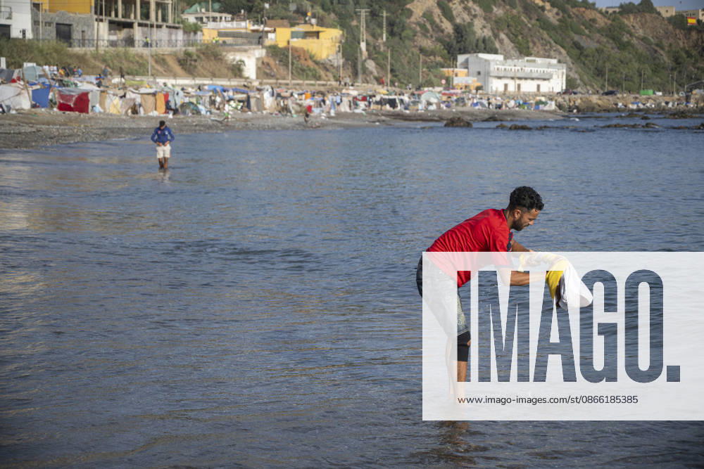 Settlements Continue on El Trampolín Beach Settlements on El Trampolín Beach, as of September 7, 2026, in Ceuta, Spain. Despite having been evicted, the camp on El Trampolín Beach resembles a makeshift city and remains occupied by people who continue to arrive in Ceuta. SEPTEMBER 7, 2026 Ceuta, Spain