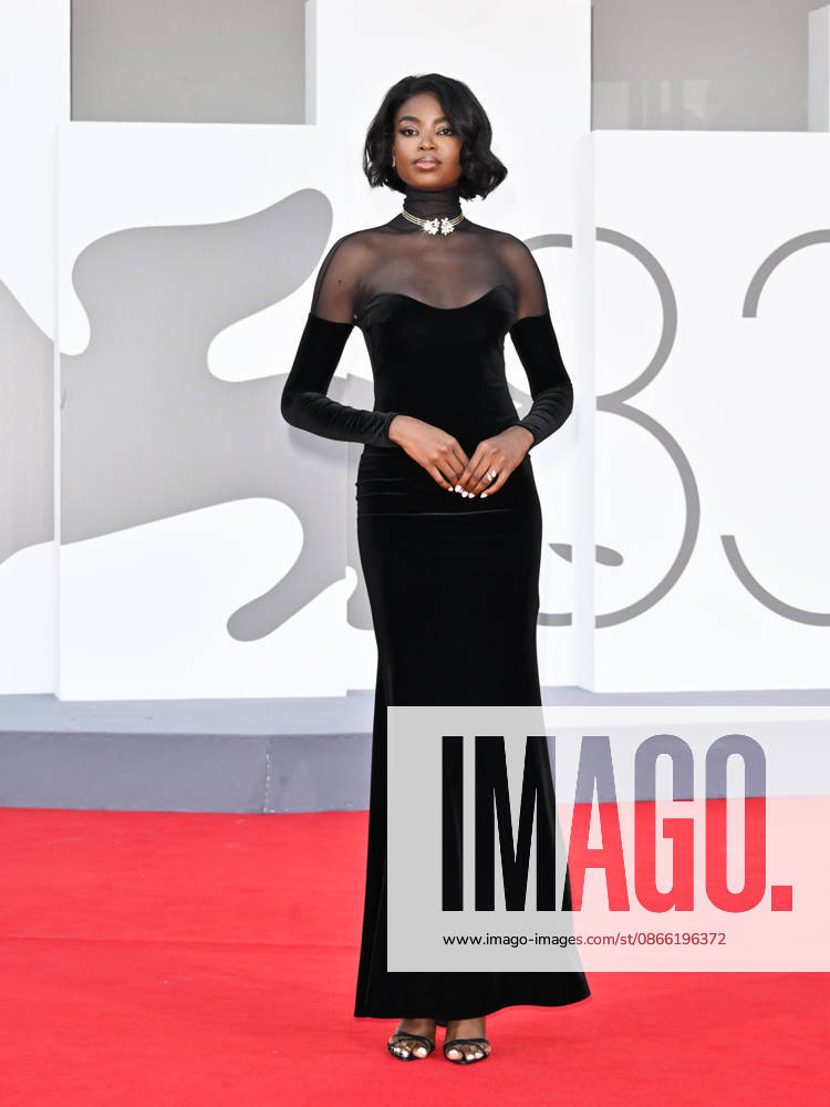 IPA88245779 - Venice, 83rd Venice International Film Festival 2026 - Night 6. Red carpet for the film Lestranea. Pictured: Maria Borges
