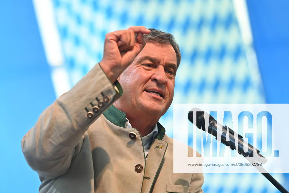 Rede Markus SOEDER (Ministerpraesident Bayern und CSU Vorsitzender), Einzelbild,angeschnittenes Einzelmotiv,Portrait,Portraet. Politischer Gillamoos am 07.09.2026 in Abensberg,