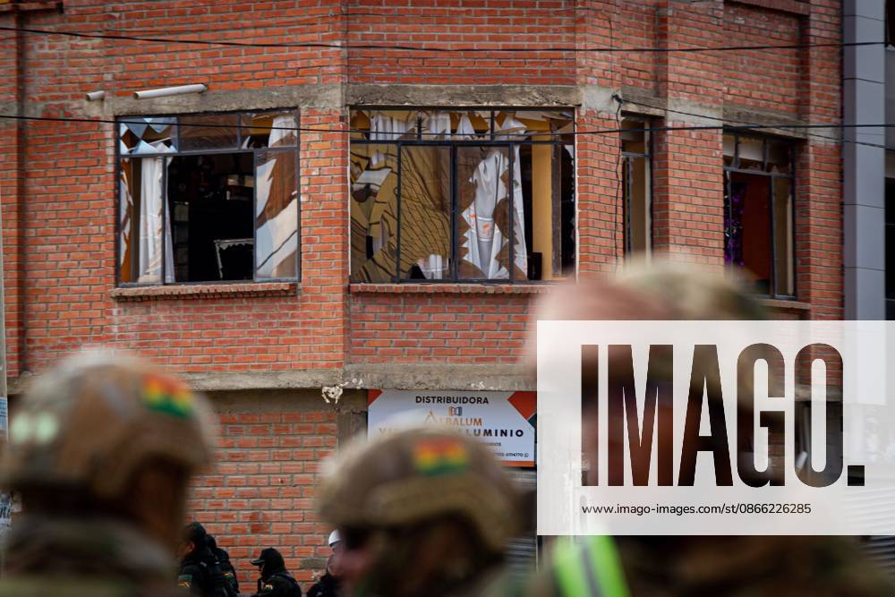 VIACHA, BOLIVIA â€? SEPTEMBER 7, 2026: Damage is seen to homes near the RAM-2 â€oeBoloÂvarâ€Â? Mechanized Artillery Regiment, three days after explosions at the military installation in Viacha, near La Paz. The blast wave shattered windows and damaged walls and roofs in surrounding residential areas as rescue teams continued searching the site for missing people. Vincha Bolivia - ZUMAq101 20260907_zna_q101_193