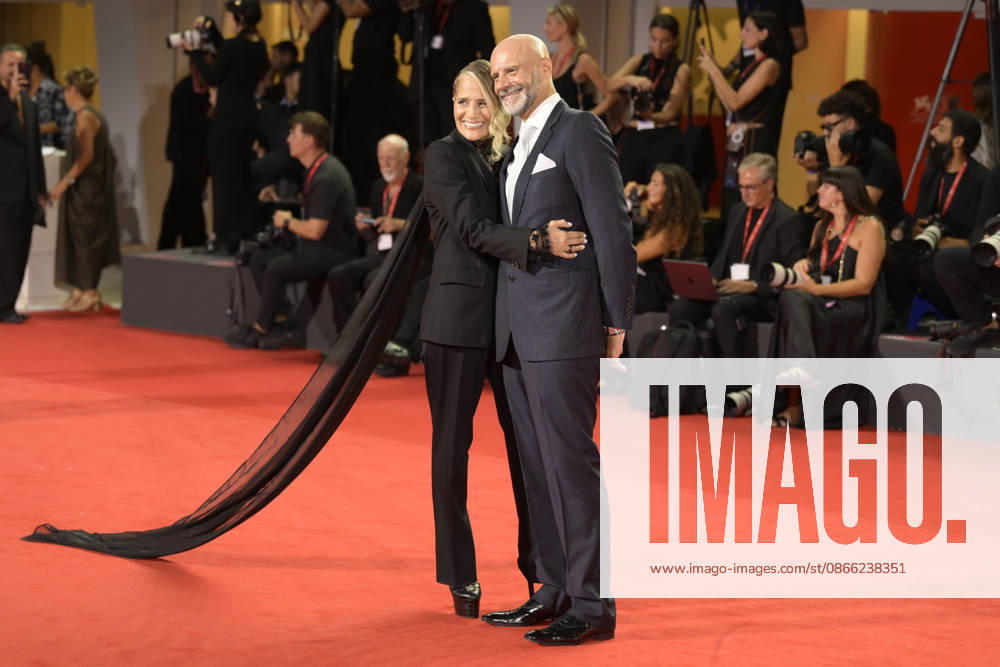 Delegazione Diva e Donna red carpet in Venice Lido - 07 Sep 2026 Heather Parisi (l) and Umberto Maria Anzolin (r) attend the red carpet of Delegazione during the 83rd Venice Film Festival at Palazzo del Cinema. Venice Lido Italy