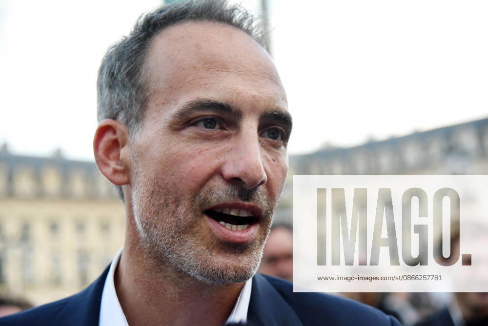 Politicians Join Feminist Coalition Press Briefing For Loi Integrale Against Sexual Violence - Paris Raphael Glucksmann during the rally against sexual violence for a comprehensive law Loi Integrale in front of the Ministry of Justice at Place Vendome in Paris, France on September 7, 2026. Photo by Alain Apaydin ABACAPRESS.COM Paris France