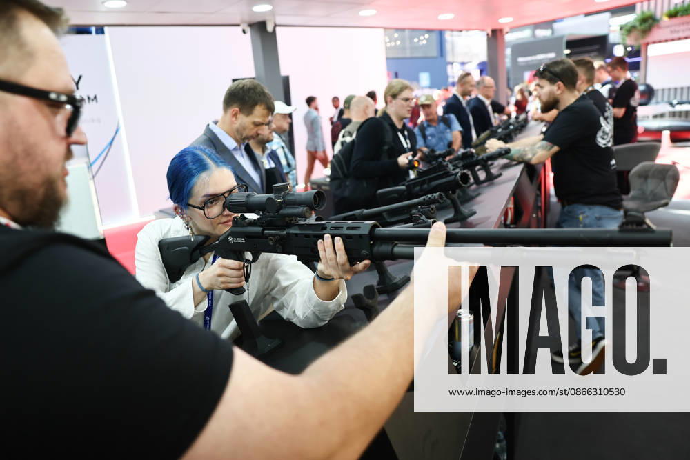 34th International Defence Industry Exhibition in Poland KIELCE, POLAND - SEPTEMBER 8: Visitors are seen during the 34th International Defence Industry Exhibition (MSPO) in Kielce, Poland, on September 8, 2026. Jakub Porzycki Anadolu Kielce Poland. Editorial use only. Please get in touch for any other usage.